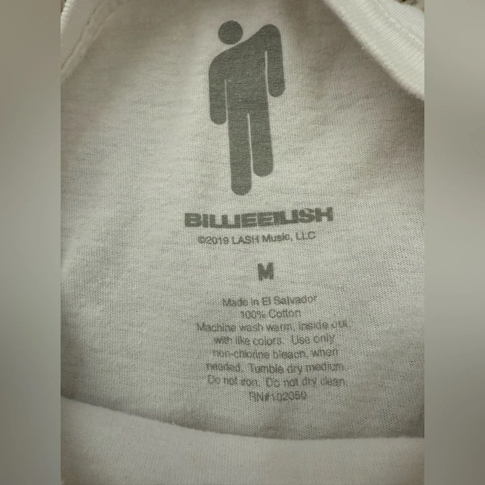 Billie Eilish Graffiti Unisex T-Shirt - Picture 2 of 2